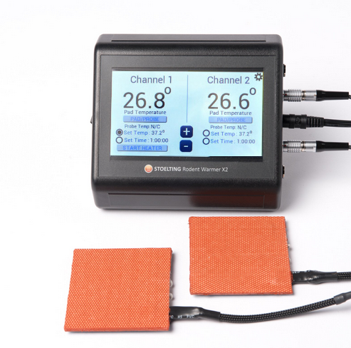 21100-850MM Rodent Warmer with 2 Mouse Heating Pads 7x7 cm