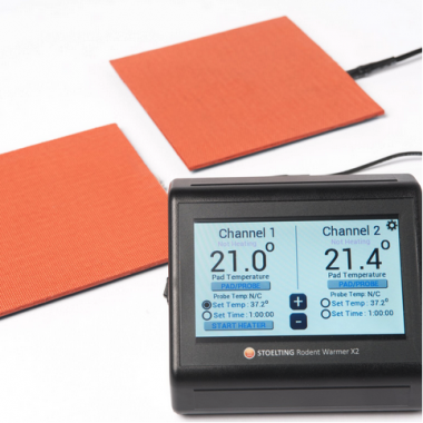 21100-800RR Rodent Warmer with 2 Rat Heating Pads