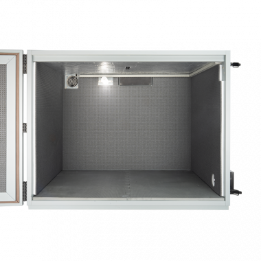 Isolation Cublicle XL Front view, opened