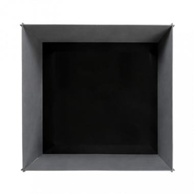  IR Open Field Cage 100x100cm Grey Walls, rop view