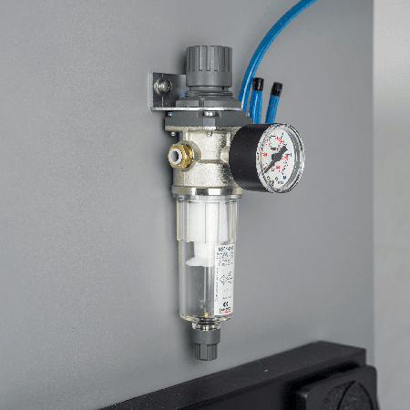 Air-puff pressure controller and manifold (for up to 4 systems)