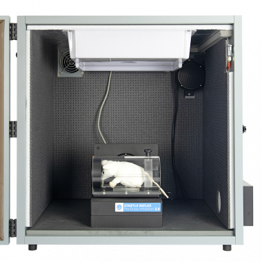 Startle/PPi System with restrainer for rodents from 100gr to 250gr